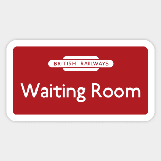 Waiting Room Sticker